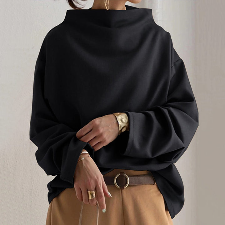 Maren™ | Gemütlicher, lockerer Pullover mit hohem Kragen
