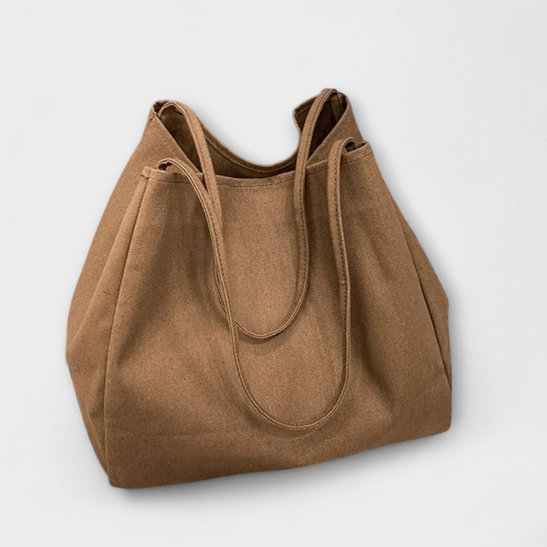 Hochwertige große Canvas-Shopper-Tasche