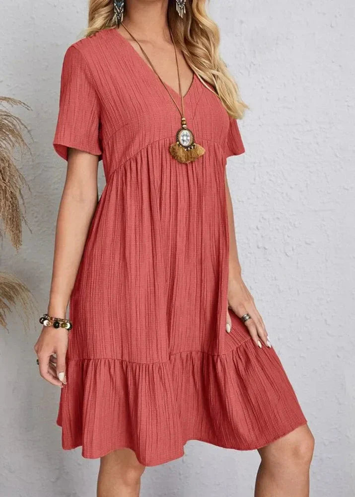 ENORA | FIGURSCHMEICHELNDES ELEGANTES KLEID