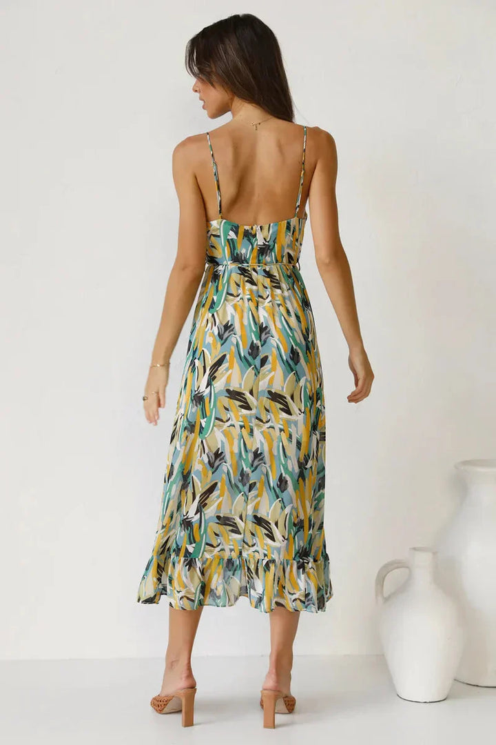 GABRIELLA | Bedrucktes Sommerkleid mit frischem Komfort und sonnigem Stil