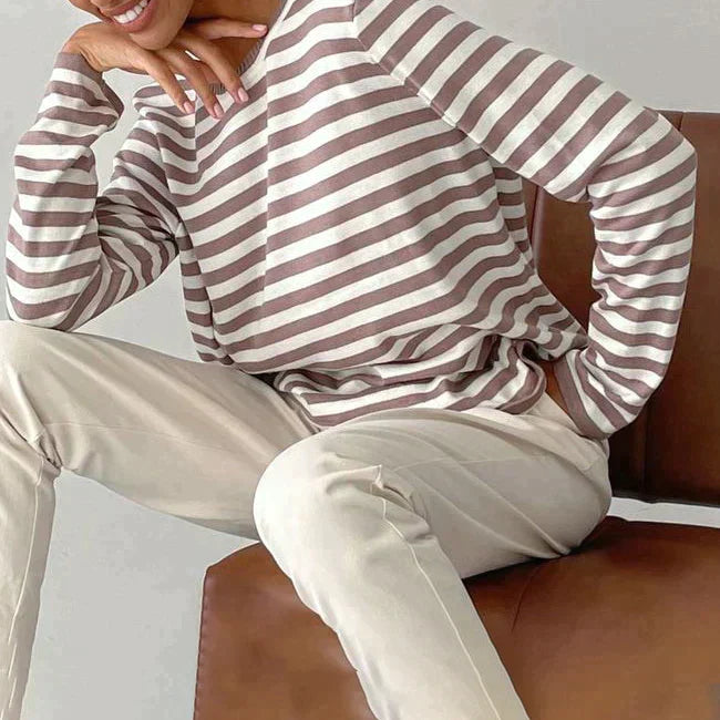 Olivia | Elegantes Langarmshirt