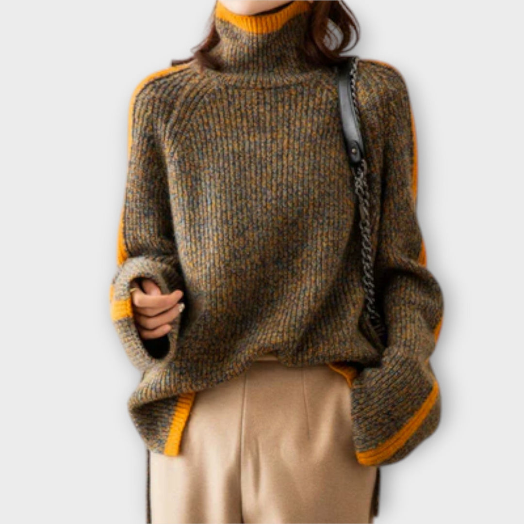 Breseis | Vintage Rollkragenpullover