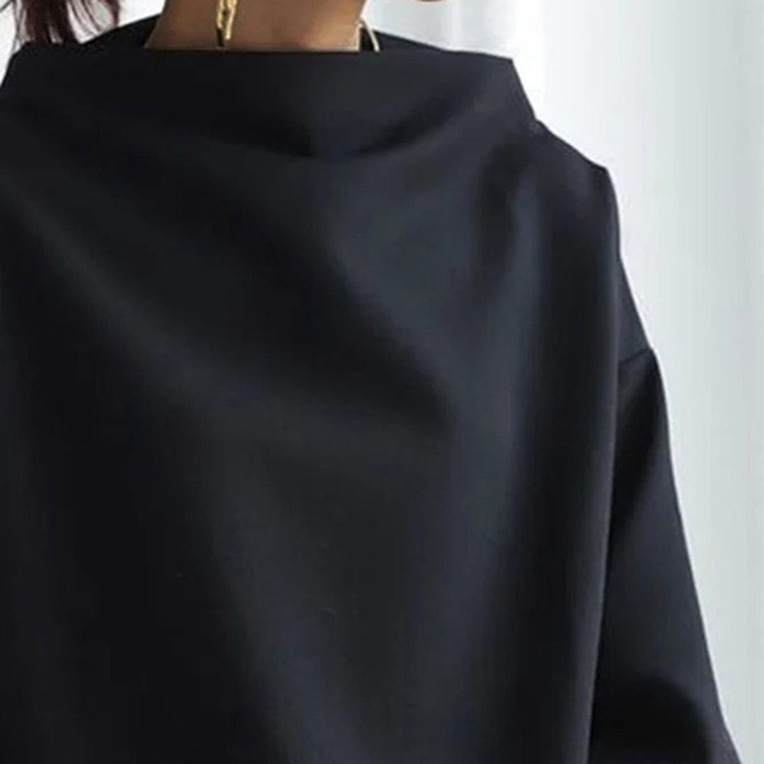 Maren™ | Gemütlicher, lockerer Pullover mit hohem Kragen