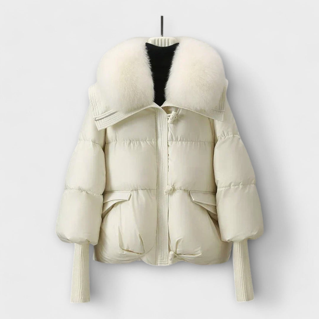 Aurora - Elegante Jacke mit Pels