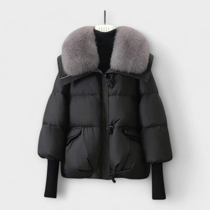 Aurora - Elegante Jacke mit Pels