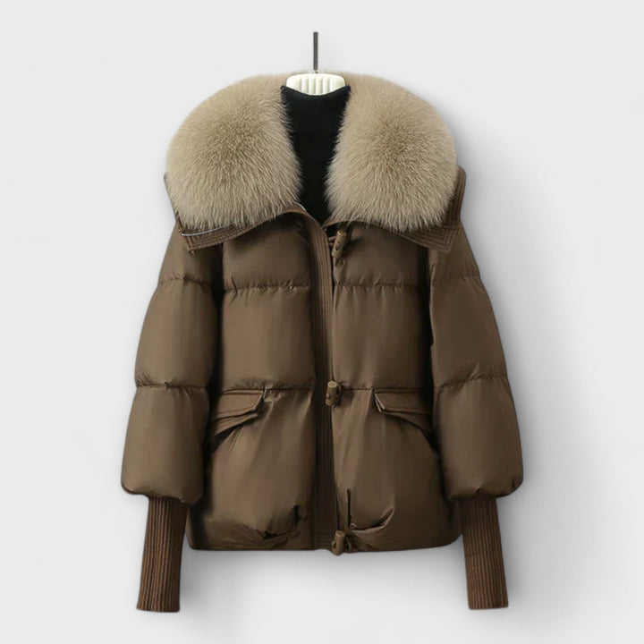 Aurora - Elegante Jacke mit Pels