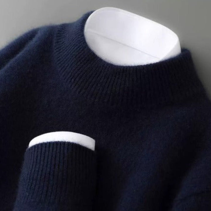 Bellamy | Stehkragenpullover aus Kaschmir-Mix