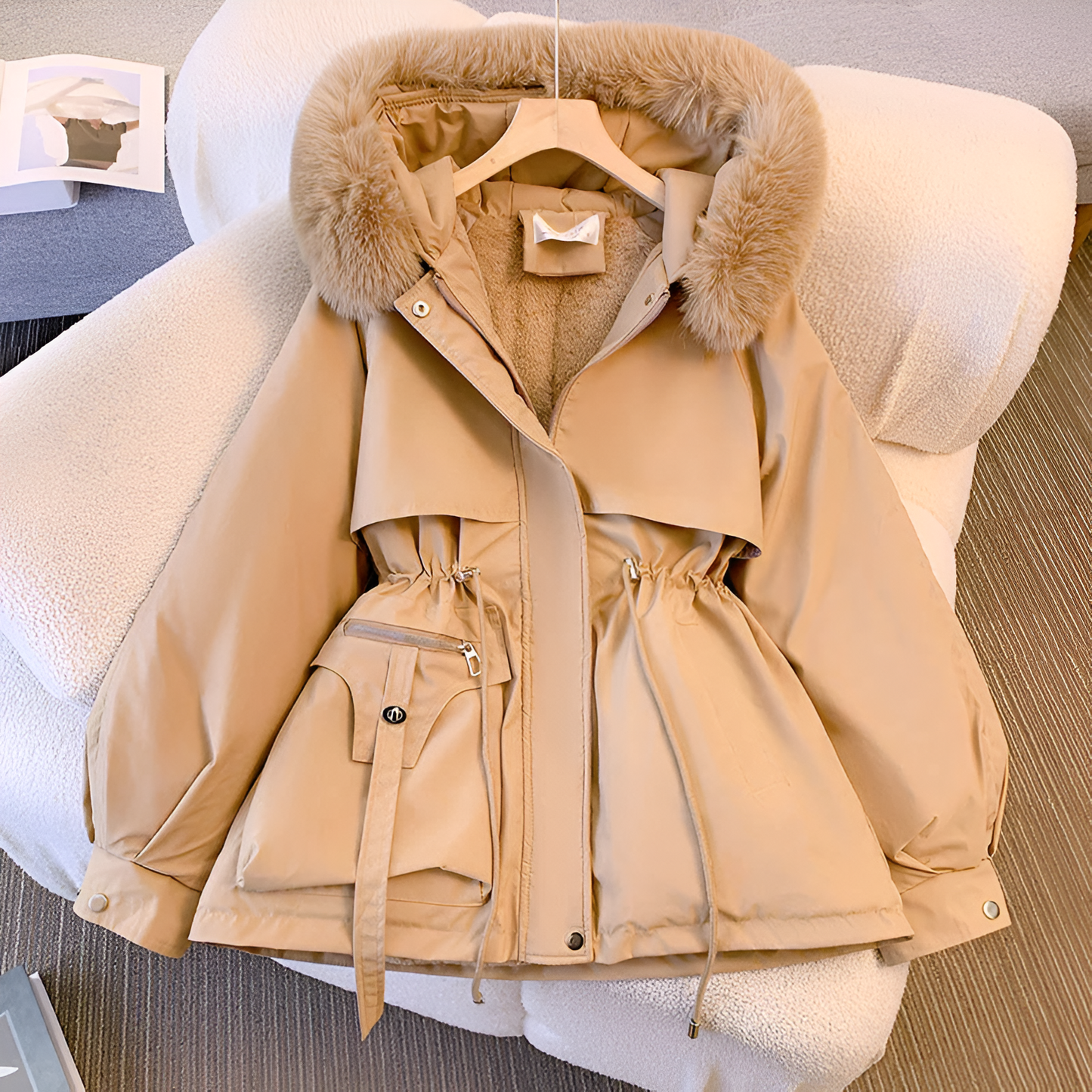 Amara™ | Luxus-Winterparka mit Fleecefutter