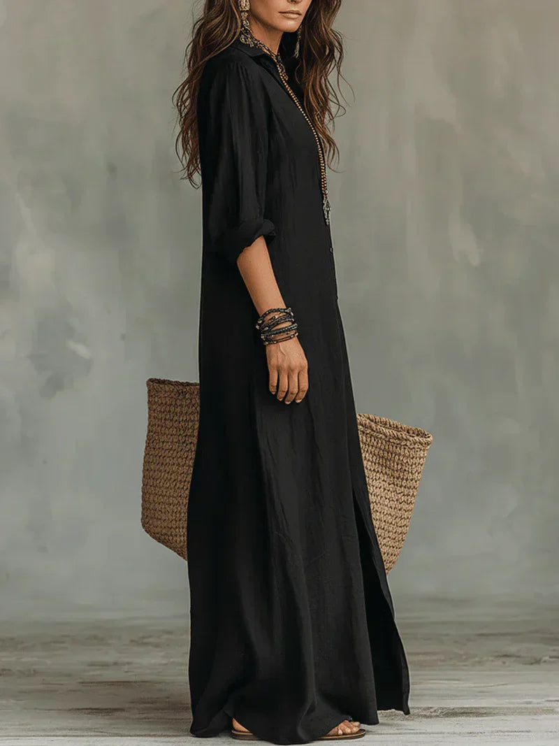 WILLOW | Müheloses Maxi-Kleid mit schmeichelhafter Silhouette Vielseitig für den Alltag
