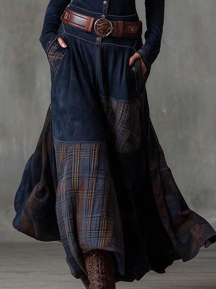 Michelle™ - Wildlederkleid mit Gürtel