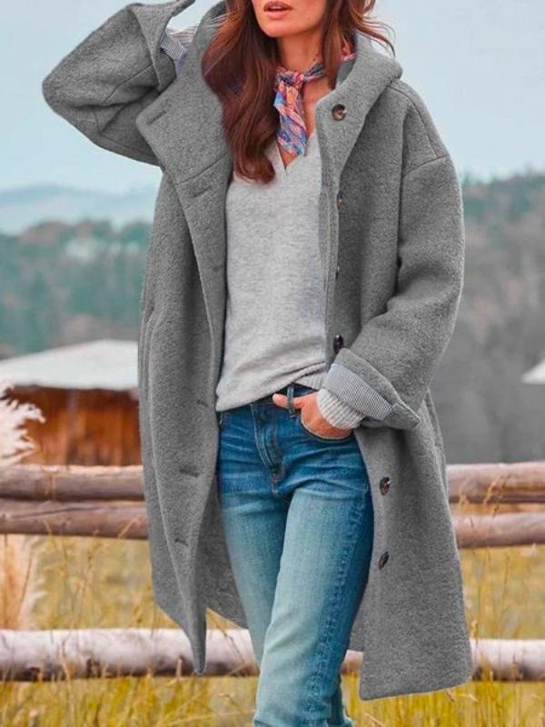 Amelie | Stylischer langer Wintermantel