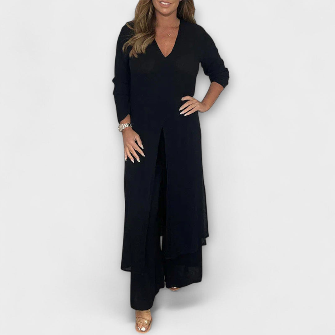 Aurora 2-teiliges stilvolles Damen-Co-Ord-Set