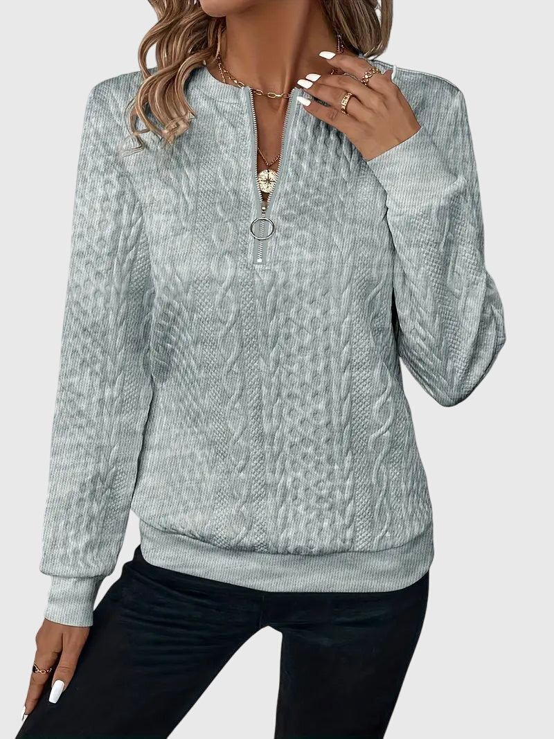 Nora™ | Pullover mit Reißverschluss