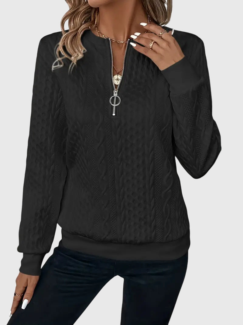 Nora™ | Pullover mit Reißverschluss