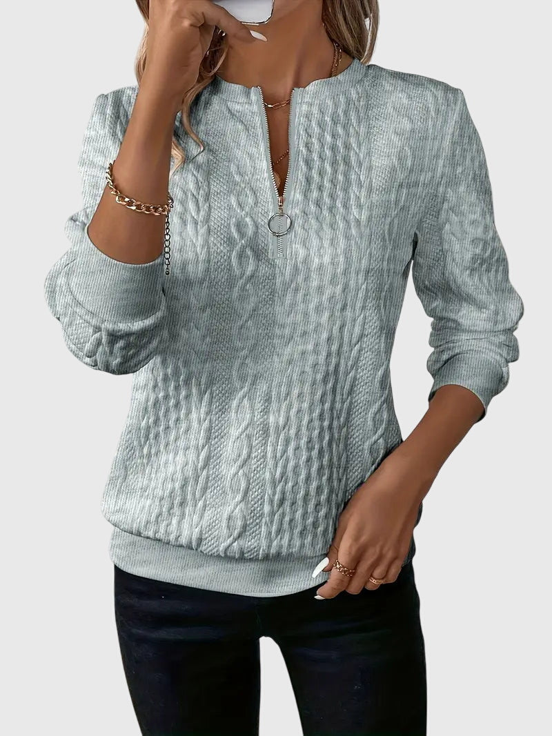 Nora™ | Pullover mit Reißverschluss