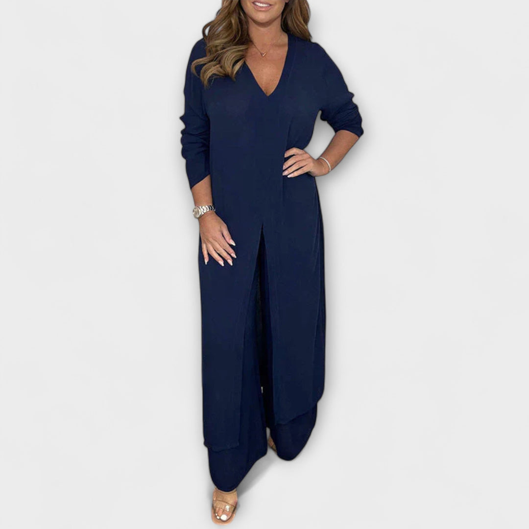 Aurora 2-teiliges stilvolles Damen-Co-Ord-Set