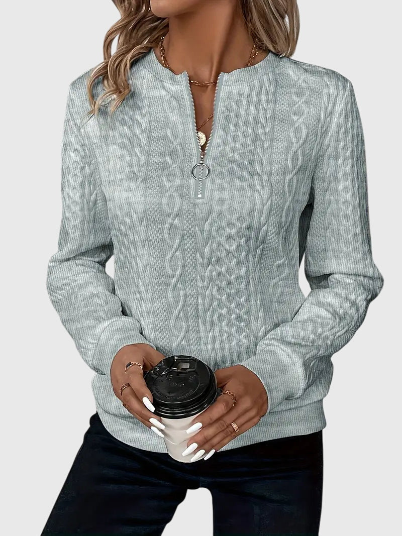 Nora™ | Pullover mit Reißverschluss