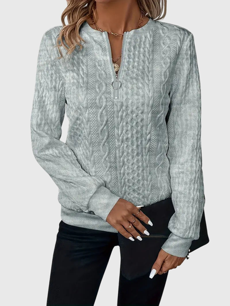 Nora™ | Pullover mit Reißverschluss