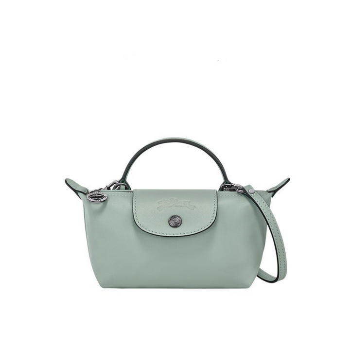 Mini-Leder Longchamp Tasche