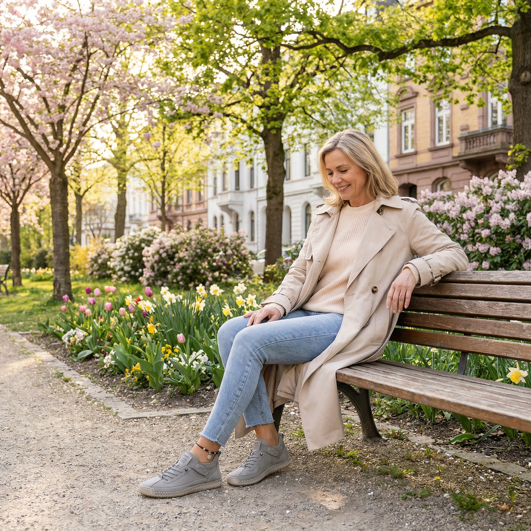 Mia – Komfortable & Schmerzfreie Orthopädische Sneakers