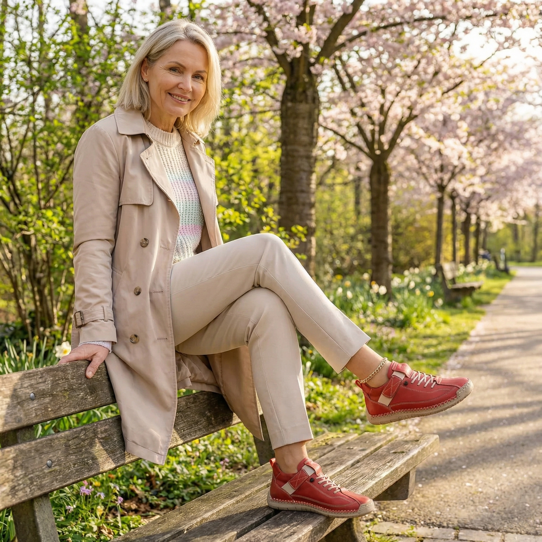 Mia – Komfortable & Schmerzfreie Orthopädische Sneakers