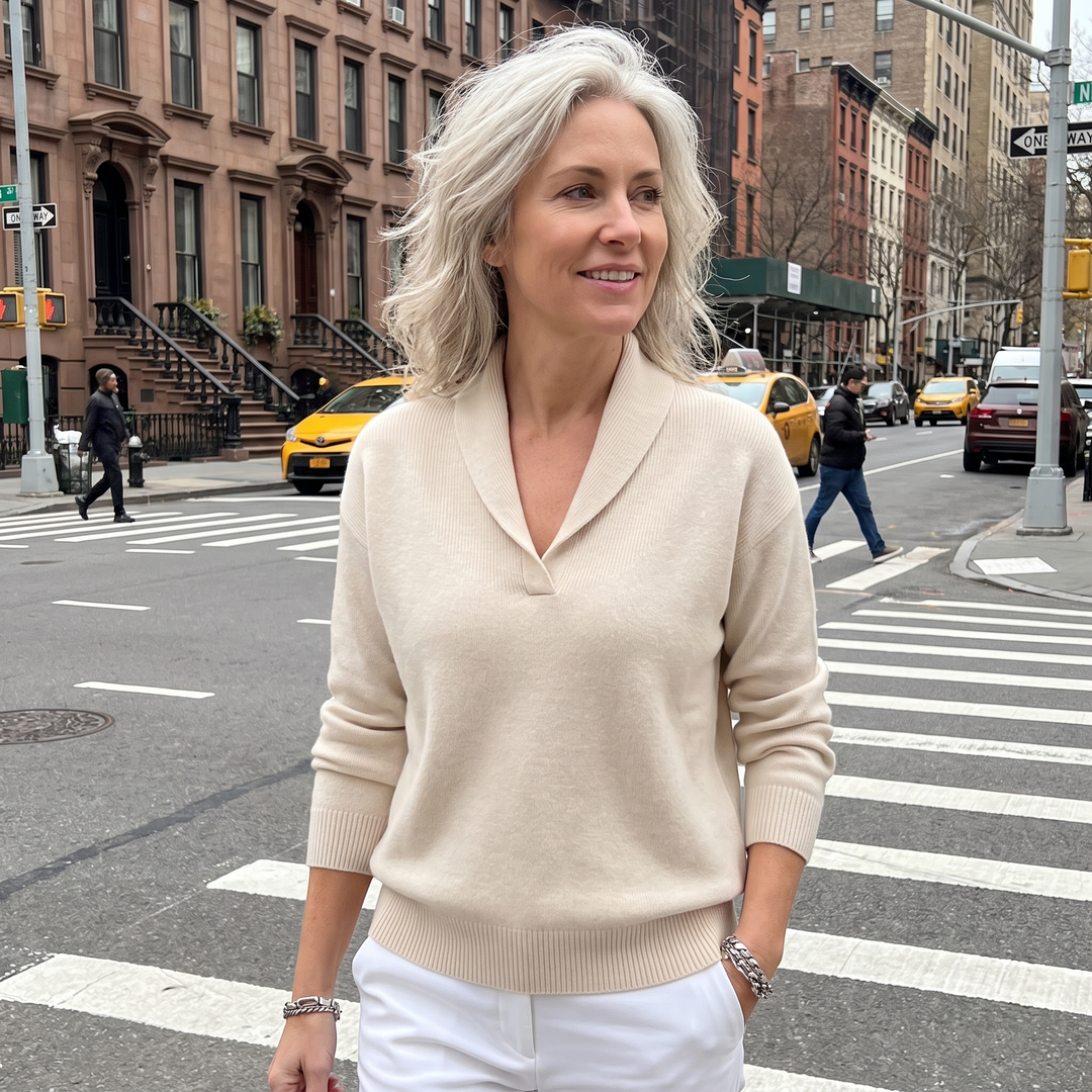 Elise™ V-Ausschnitt Pullover