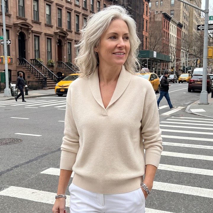 Elise™ V-Ausschnitt Pullover