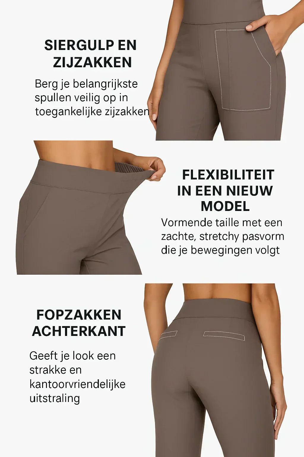 Calista | Elegante Hose aus weichem Jersey