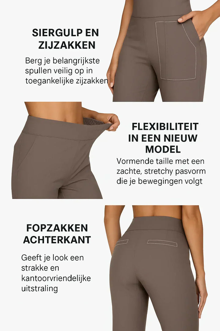 Calista | Elegante Hose aus weichem Jersey