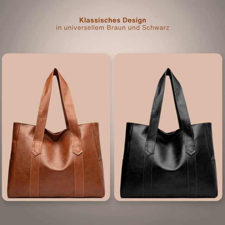 Klara - Klassische Umhängetasche aus Leder