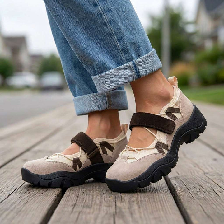 Velina | Komfort Loafer mit Klettverschluss