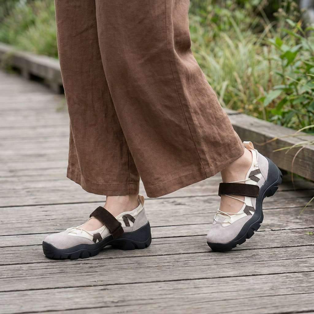 Velina | Komfort Loafer mit Klettverschluss