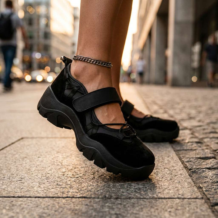 Velina | Komfort Loafer mit Klettverschluss