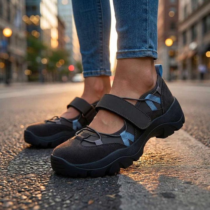 Velina | Komfort Loafer mit Klettverschluss