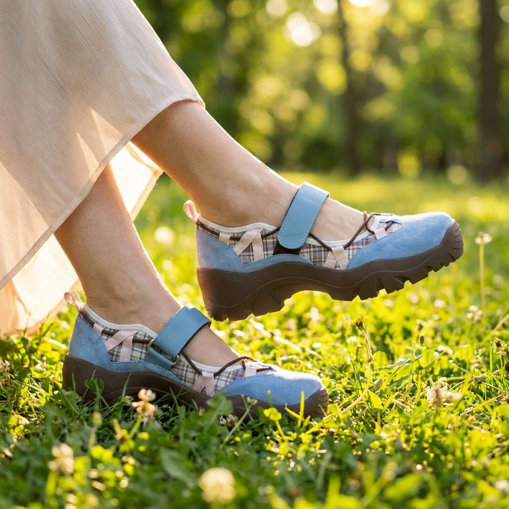 Velina | Komfort Loafer mit Klettverschluss