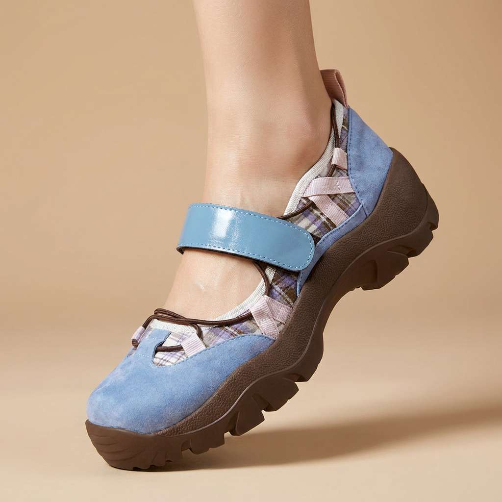 Velina | Komfort Loafer mit Klettverschluss