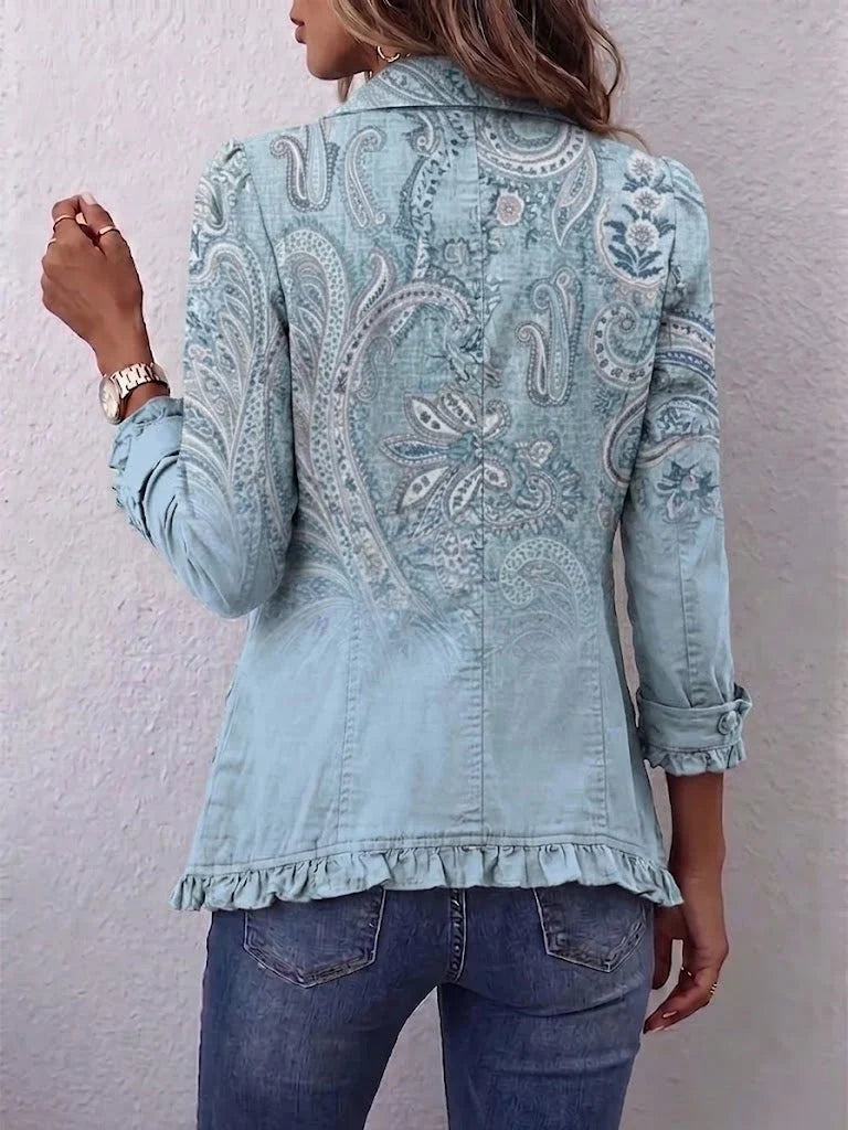 Lois | Boho-Jacke mit Rüschen