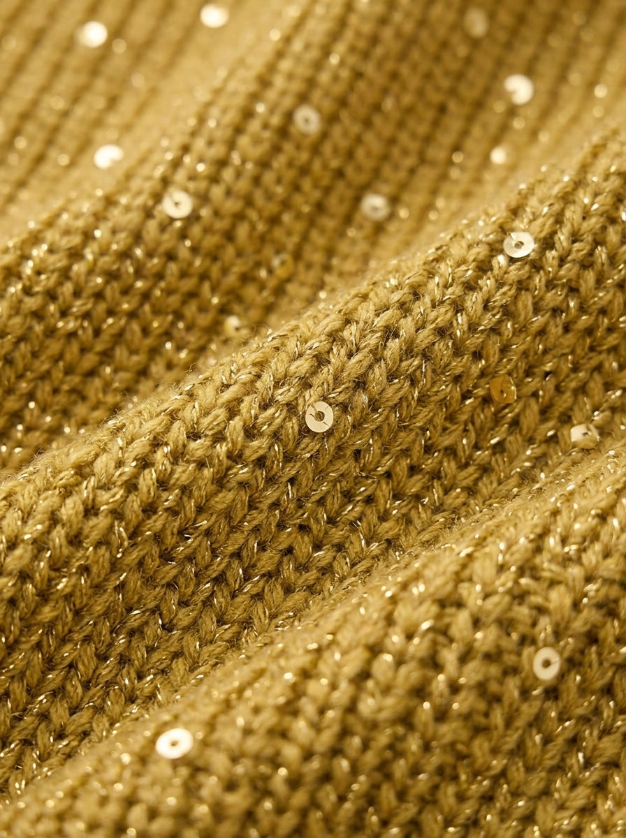 Iolanthe | Strickjacke mit Kragen und Metallknöpfen