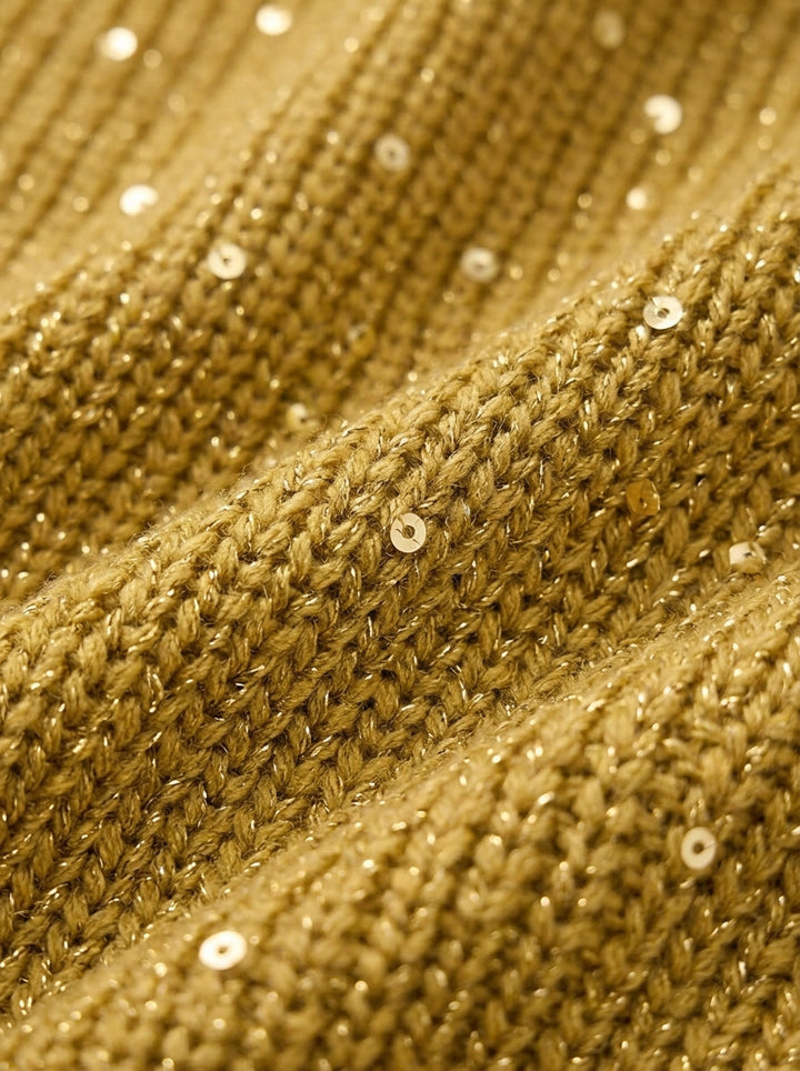 Iolanthe | Strickjacke mit Kragen und Metallknöpfen