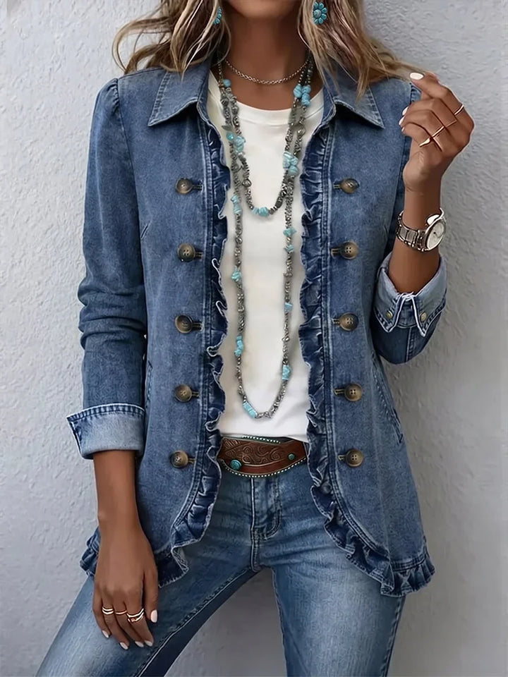 Lois | Boho-Jacke mit Rüschen