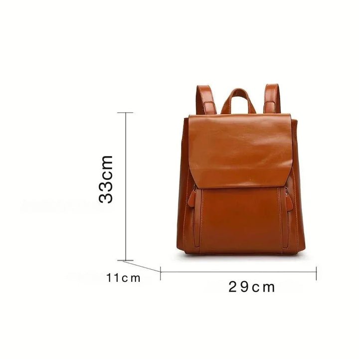 Hannelore – Vintage Rucksack Tasche mit gestepptem Muster