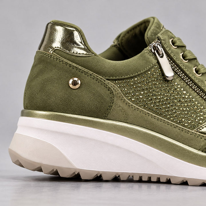 Sanne™ | Bequemer Sneaker mit seitlichem Reißverschluss