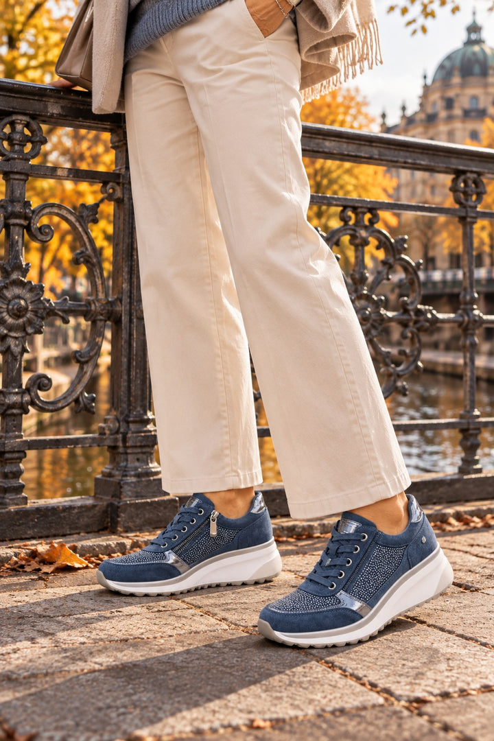 Sanne™ | Bequemer Sneaker mit seitlichem Reißverschluss