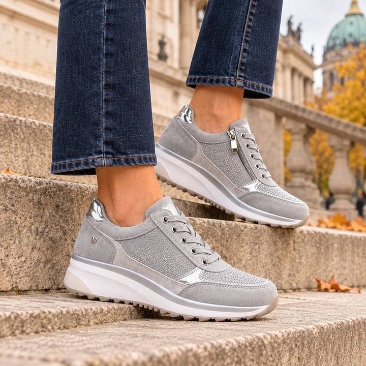 Sanne™ | Bequemer Sneaker mit seitlichem Reißverschluss