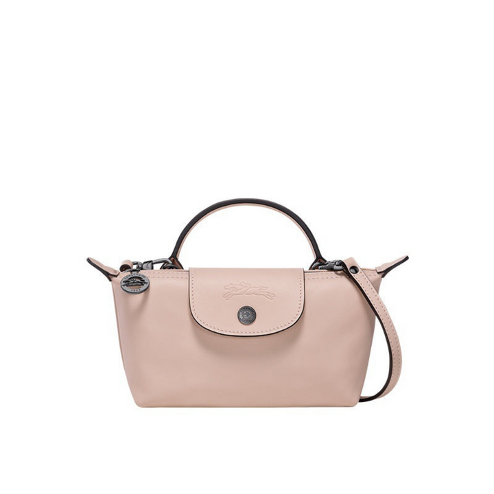 Mini-Leder Longchamp Tasche