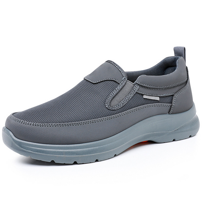 👟 60% RABATT JETZT! ✨ Herren Orthopädische Atmungsaktive Slipper-Sneakers - Fußgewölbe Unterstützung mit Memory-Schaum Einlegesohlen für Ganzägigen Komfort 🏃‍♂️💨
