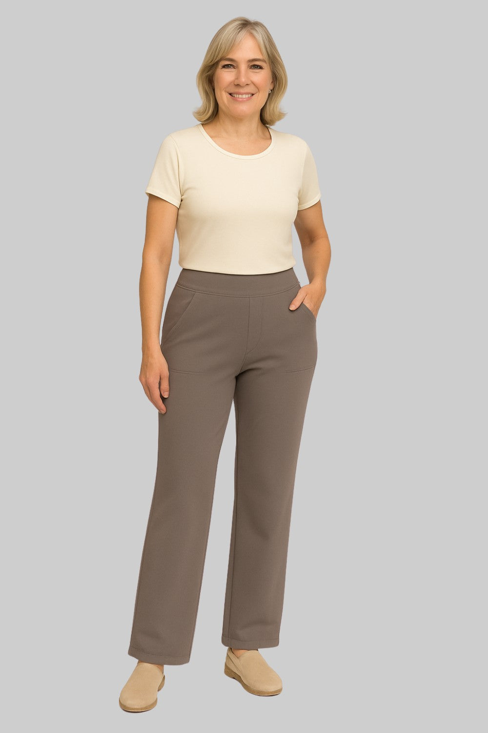 Calista | Elegante Hose aus weichem Jersey